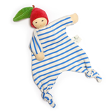 NANCHEN NATUR Rattle blanket doll - apple