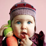 NANCHEN NATUR Rattle - baby carrot