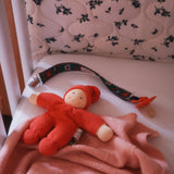 NANCHEN NATUR Pimpel doll - cherry red