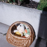 NANCHEN NATUR Rattle - baby carrot