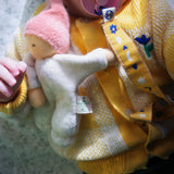NANCHEN NATUR Nucki Rattle doll - rose