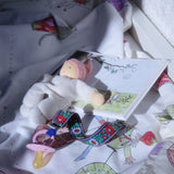 NANCHEN NATUR Nucki Rattle doll - rose
