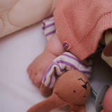 NANCHEN NATUR Rattle blanket doll - rabbit