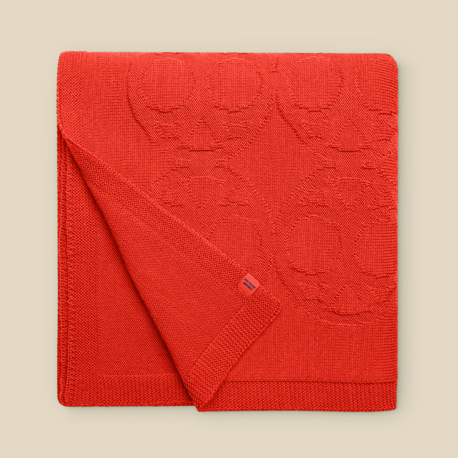 BABY BLANKET - AN APPLE A DAY